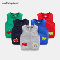 Childrens waistcoat Spring autumn outside wearing baby vest baby new boy thin spring zipped jacket girl waistcoat girl