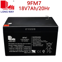 LONGWAY rod audio battery 18V7AH 20HR battery 9FM7 Wanlida M 9021 battery