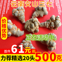 Panax notoginseng 20 30 40 Panax notoginseng Yunnan Wenshan super 500 gram panax notoginseng powder