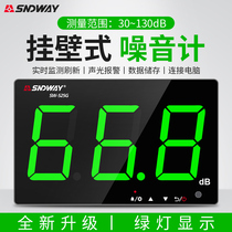 Deep sound decibel tester Wall-mounted noise meter Wall-mounted noise detection instrument volume measurement