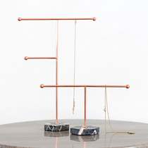 LIMlife Metal Wrought iron jewelry rack Earrings Bracelet necklace Jewelry rack Storage rack Display rack Home accessories