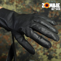 French Army French Army version of the original NBC anti-wind thin leather tactical fighting sheepskin combat gloves