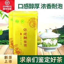 Xiangxi Baojing Gold Tea 2021 New Tea High-grade Super Head Green Tea Tea Tea Bulk Gift Box Canned 250g Bag