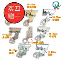 Safety rope descender 8mm wire rope self-locking 8mm rope high-altitude buckle free closed protector Non-slip