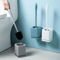  Long handle toilet brush Household toilet no dead angle toilet brush Cleaning artifact set Toilet brush