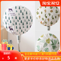 Cotton linen Nordic fan cover fan dust cover household fabric electric fan cover all-inclusive fan cover electric fan cover