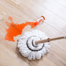 Free Hand Wash Self Wringing Water Mop Round Head Spin Wringing Dry Ground Mop Mound Cloth Household Slob Mopping Water Cotton Thread Mop Toog