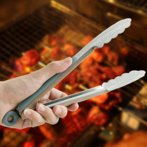 Stainless steel food clip barbecue steak clip barbecue fried tool kitchen dish steak food clip bread clip