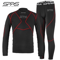 SPRS Cycling underwear Cooling quick-drying slip suit Motorcycle base suit Perspiration mesh suit
