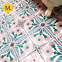 Nordic retro tiles kitchen bathroom floor pink floor tiles non-slip balcony tiles antique brick wall tiles 300
