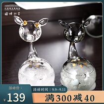 China National Museum fawn Storm bottle weather bottle forecast ornaments Mid-Autumn Festival birthday gift men and women
