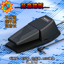 New sustain pedal electric piano Yamaha Casio Roland Korg Universal electronic drum keyboard delay accessories