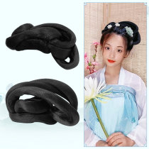 Xinyu ancient costume wig bag Tang Feng Qi chest skirt light cloud bun Song system Ming style pair flap Hanfu hair bun style style