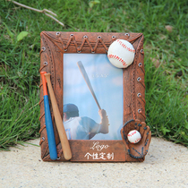 Baseball softball fans around the game prize crafts small gifts three-dimensional photo frame commemorative ornaments birthday gifts