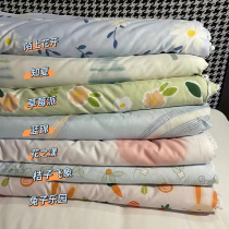 Foreign Trade Outlet Tail Single Withdrawal Cabinet Big Card Cut Clear Bin ~ 5 Catty Weight Cute Printed Mulberry Silk Cotton Quilt All Season Universal