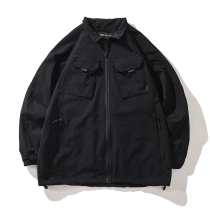 Functional tooling coat men's Japanese autumn and winter brand assault jacket flying jacket Korean version of loose Joker coach windbreaker