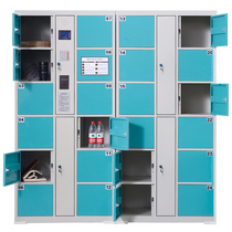 Electronic locker manufacturers spot special supply standard smart card locker park fruit green storage cabinet