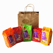 Old Dingfeng moon cake Harbin Northeast traditional old-fashioned pastry bag Wuren Chuan crisp jujube mud green and red silk hundred fruits