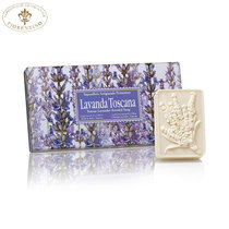 Italian imported SAPONIFICIO Fiorno Tuscan lavender bath soap gift box 125gx3 pieces