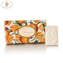 Italian imported SAPONIFICIO ferono Mediterranean Orange Orange bath soap gift box 125gx3 pieces