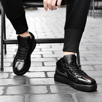 LLD boss Li autumn and winter new high-top black big white shuttlecock special shoes men and women kicking shuttlecock shoes shuttlecock flower shuttlecock shoes