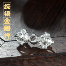 Secret Zong Pure Silver Five Shares Pestle With Three Sides Pestle Pestle Pestle King Diamond Nuggets Pendant Pendant