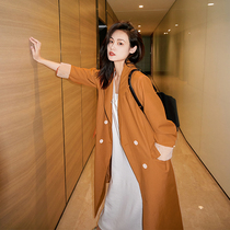 MEYANG MEIYANG (SPOT) CELLO Cello Windsuit 2021 New Medium Long Style Big Coat Straight Drum Suit Jacket