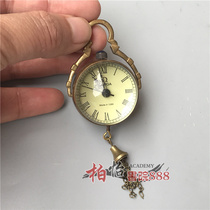 Antique pocket watch mens mechanical watch antique Miscellaneous classical mechanical watch craft ornaments collection Chinese old copper watch