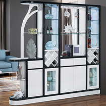 Living room barrier wine cabinet partition cabinet porch cabinet entrance hall cabinet modern simple double-sided hall cabinet shoe cabinet screen
