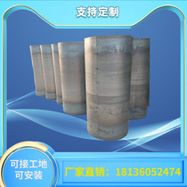 Carbon steel welded duct Stainless steel black iron ventilation pipe Galvanized full welded dust exhaust pipe Seamless welded pipe