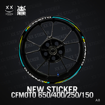 Suitable for spring breeze NK150NK250 Odeon 650NK400NK650 waterproof reflective wheel drum sticker 250SR sticker