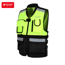 Modowolf Motorcycle Riding Suit All Season Cross-country Locomotive Safety Glistening Waistcoat Vest can be printed with custom Team clothes