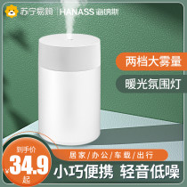 Hainas Humidifiers Small Home Bedroom Pregnant Woman Baby Dorm Room Student Office Desktop On-board Large Spray
