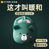 Warm foot treasure charging warm artifact winter bed bed bed bed with heating heating cover mat hot water bag 1223