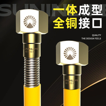 Starting point Such as natural gas hose Gas pipe Stainless steel connection bellows Gas stove explosion-proof metal special