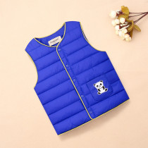 Milan gentleman baby kindergarten feather cotton wears horse jacket in autumn and winter for boys and girls