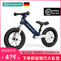 Kinderkraft childrens balance car kk scooter 2-3-6 years old baby shock-absorbing scooter two-wheeled bicycle