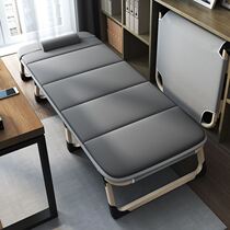 Folding bed Office lunch break 200 kg outdoor marching bed mat single soldier single folding canvas nap artifact