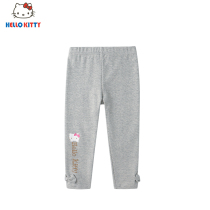 Hello Kitty child clothing girl new pint spring autumn casual 100 lap slim fit cute hit bottom long pants