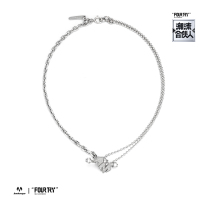 Babama trend partner fourtry Mika with necklace hip hop men hanging pendant pendant couple ladies