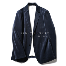 Doomed to extraordinary original 1799 into the mouth of the high branch velvet autumn men Business casual blazer 6280