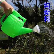 Thickened sprinkling kettle large watering flower watering pot plastic watering kettle long mouth flower sprinkling pot gardening vegetable watering pot household shower pot