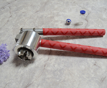 Xilin Manual Gland Bush Press Cover Pliers Rolling Lid Machine Stainless Steel Core Oral Fluid Infusion Bottle Sealing Machine 13 Teeth