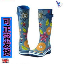 Export adult women mens high-skid water shoes rain boots spring and summer rain shoes natural rubber