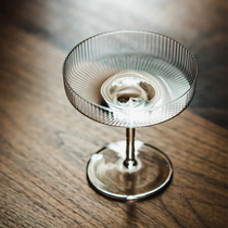 Zertenjia ins gourmet blogger with crystal glass tall champagne cocktail glass cocktail pudding ice cream cup