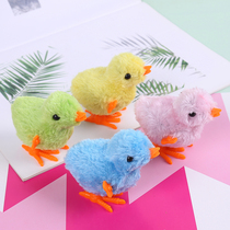 Plush cartoon chicken supply stall toys children's creative educational toys baby chain chicken toys