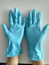 Wei Baos oil-resistant food grade nitrile gloves thin anti-corrosion anti-allergic tear-resistant practical powder-free