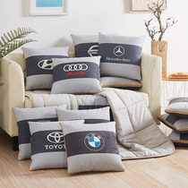  Car pillow quilt dual-purpose car air conditioning quilt multi-function folding cushion pillow Car interior supplies thickened