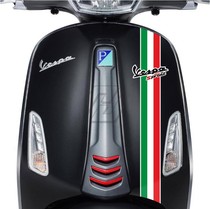 VESPA Sticker GTS300 GTS Super Spring Sprint 150 Front Car Plate shell Pull flower Decal