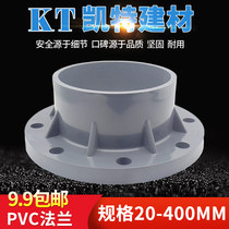 pvc flange flange sheet integrated living cover water supply pipe 125140160200250315400